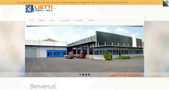 Desktop Screenshot of lietti-ferro.com